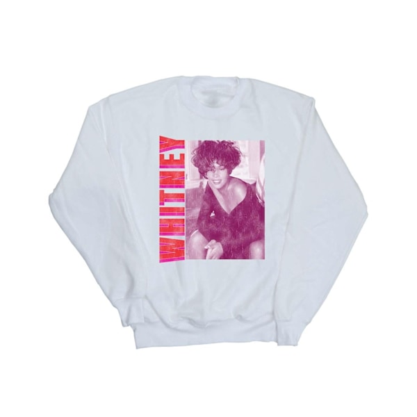 Whitney Houston Mens WHITNEY Pose Sweatshirt L Vit White L