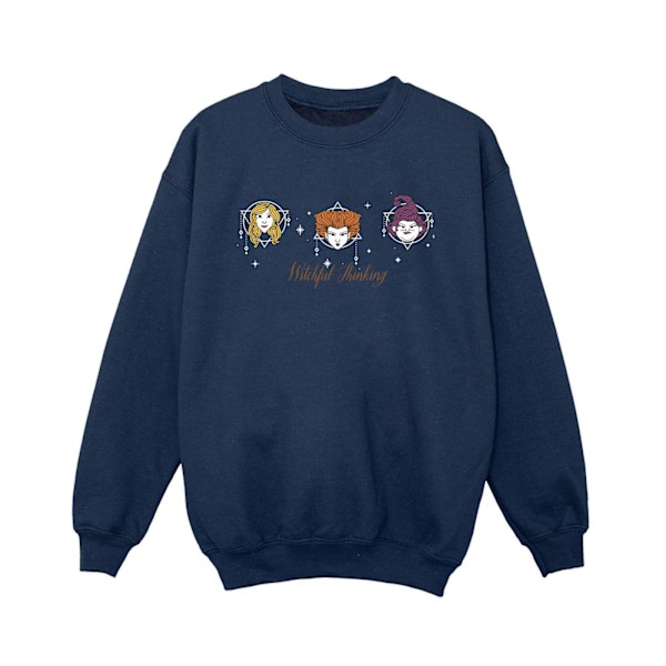 Disney Boys Hocus Pocus Witchful Thinking Sweatshirt 5-6 år Navy Blue 5-6 Years