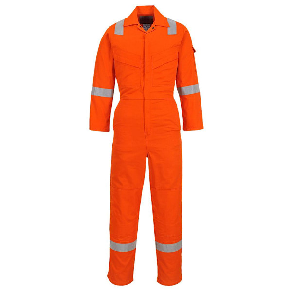 Portwest Unisex Vuxen Flamskyddad Antistatisk Overall 4XL Orange 4XL