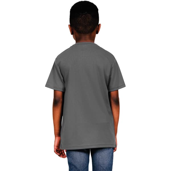 Casual Classics Original Tech T-shirt för Barn/Barn 5-6 År Charcoal 5-6 Years
