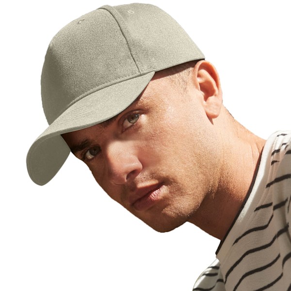 Beechfield Unisex Vuxen Organisk Bomull 5 Panel Baseball Cap One Stone One Size