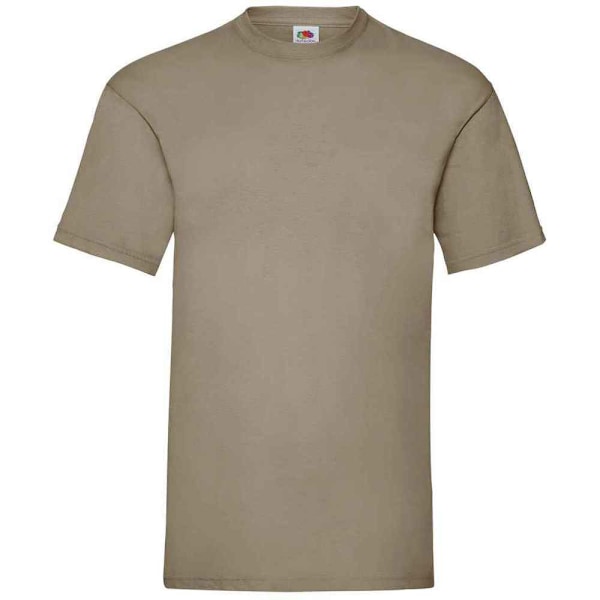 Fruit of the Loom Valueweight T-shirt XL Khaki Green för män Khaki Green XL