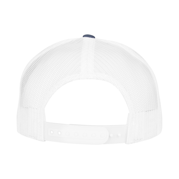 Flexfit Unisex Vuxen Tvåfärgad 5-Panel Truckerkeps En Storlek Marinblå Navy/White One Size