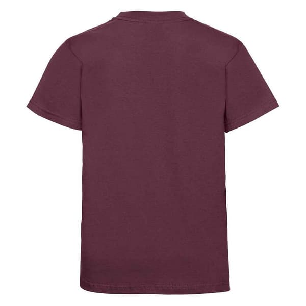 Jerzees Schoolgear Barn/Barn Classic Plain Ringspun Bomull Burgundy 3-4 Years