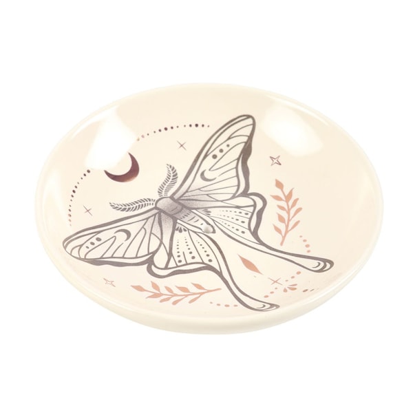 Something Different Luna Moth Rökelsehållare One Size Beige/Gre Beige/Grey One Size