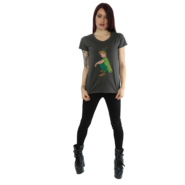 Peter Pan Dam/Dam Classic Heather T-Shirt M Ljus Grafit Light Graphite M