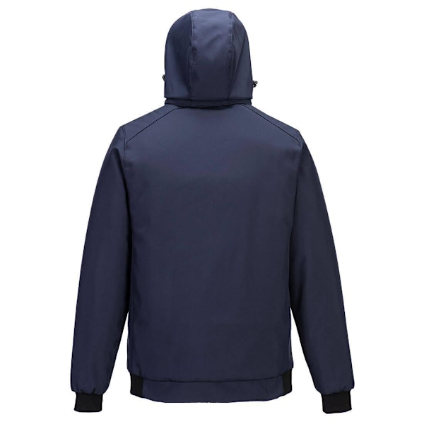 Portwest Unisex Vuxen WX2 Eco Hooded Isolerad 2-Lagers Soft Shell Dark Navy 6XL