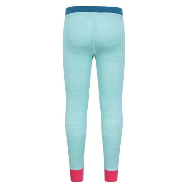 Mountain Warehouse Barn/Barn Färgblock Merinoull Underställ Mint 5-6 Years