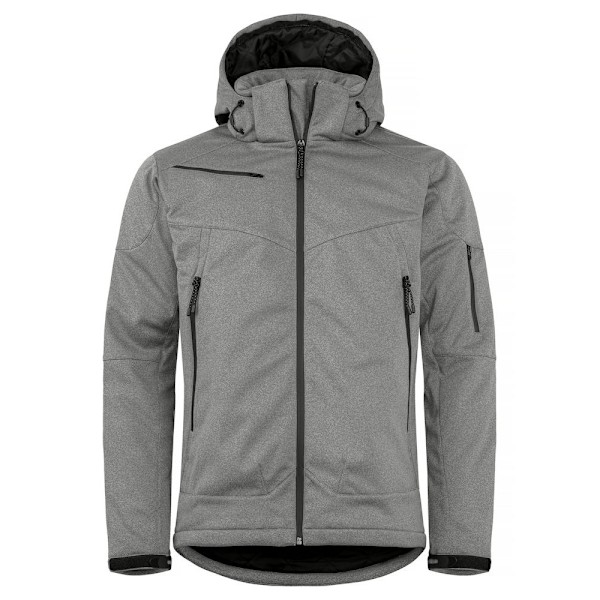 Clique Herr Grayland Vadderad Jacka XS Antracit Melange Anthracite Melange XS