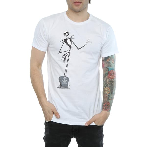 Disney Herr Nightmare Before Christmas Jack Pose T-Shirt L Vit White L