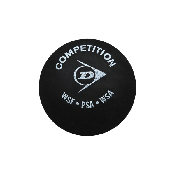 Dunlop squashbollar (pack med 12) One size svart/vit Black/White One Size