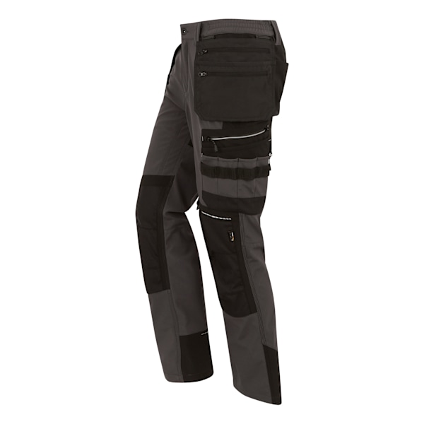 Regatta Professional Unisex Vuxen 4-vägs Stretch Arbetsbyxor 3 Slate Grey/Black 30R