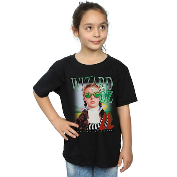 The Wizard Of Oz Flickor No Place Rutmönster Bomull T-shirt 3-4 Black 3-4 Years