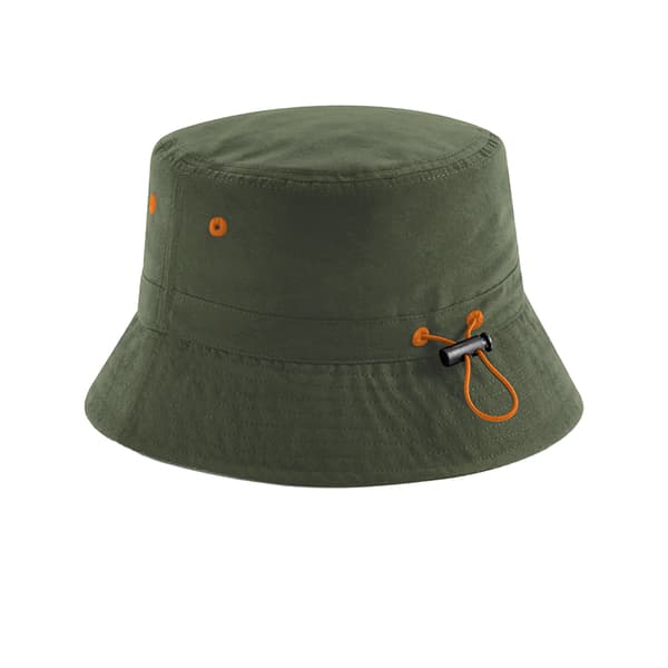 Beechfield Återvunnen Polyester Bucket Hat S-M Oliv Olive S-M