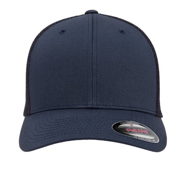 Yupoong Unisex Adult Flexfit Mesh Trucker Cap S/M Marinblå Navy S/M
