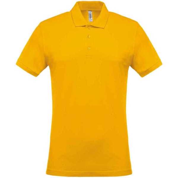 Kariban Herr Pique Poloshirt 3XL Gul Yellow 3XL