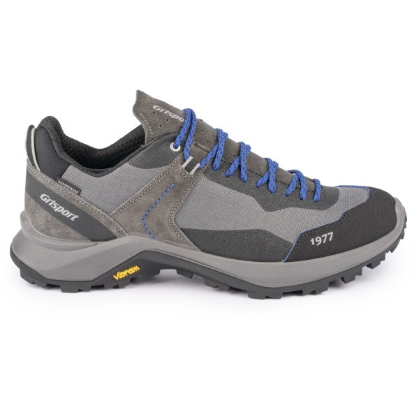 Grisport Mens Trident Suede Walking Shoes 7 UK Grey/Charcoal Grey/Charcoal 7 UK