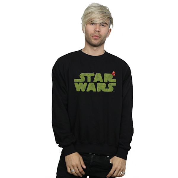 Star Wars Herr Cactus Logo Sweatshirt 5XL Svart Black 5XL