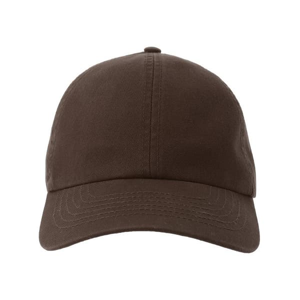 Atlantis Unisex Vuxen Action-S 6 Panel Chino Ostrukturerad Baseb Brown One Size