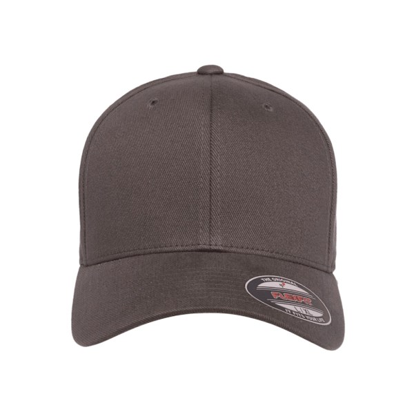 Flexfit By Yupoong Borstad Twill Cap L/XL Grå Grey L/XL