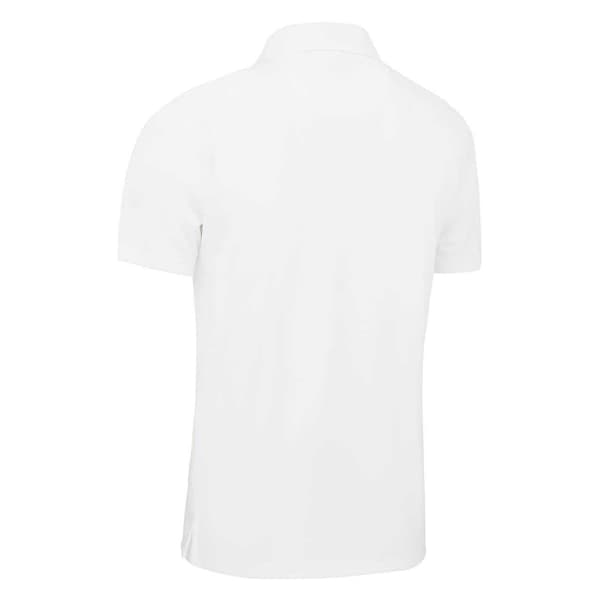 Callaway Herr Regular Kortärmad Golf Pikétröja L Ljus Vit Bright White L