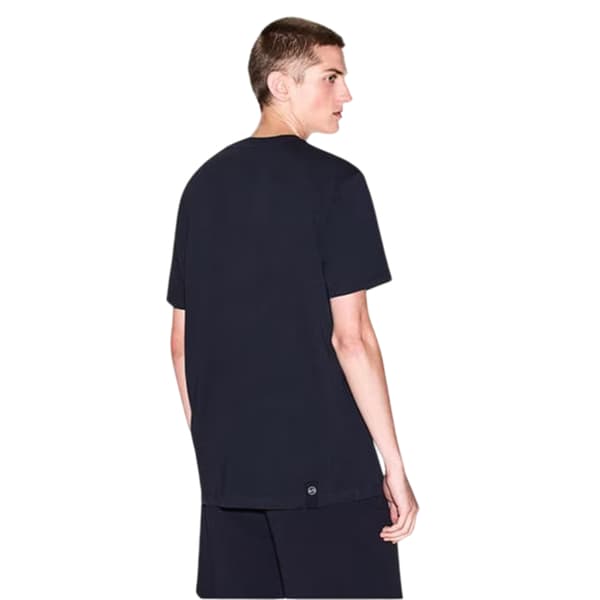 Armani Exchange Herr Linjär Logotyp T-Shirt S Marinblå Navy S