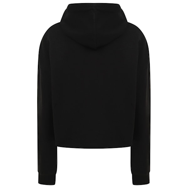 SF Dam/Dam Slounge Crop Hoodie L Svart Black L