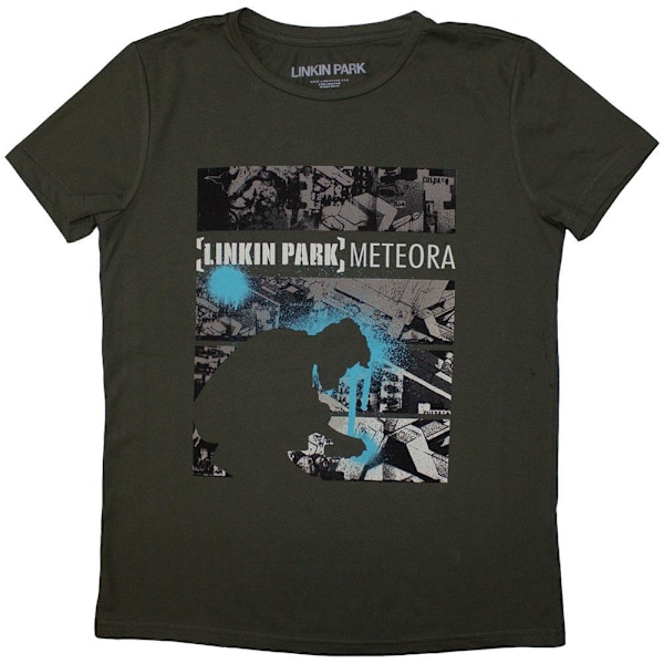 Linkin Park Dam/Dam Meteora Drip Collage T-Shirt XXL Grön Green XXL