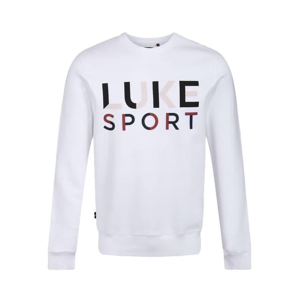 Luke Herrtröja med text M Vit/Svart White/Black M