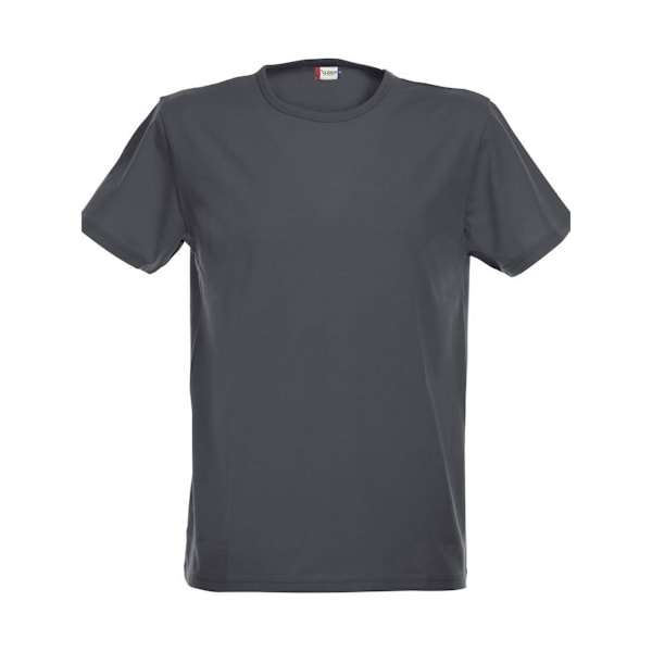 Clique herr stretch T-shirt S antracit melange Anthracite Melange S