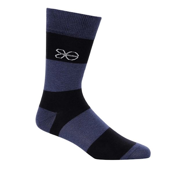 Crosshatch Mens Milato Socks (5-pack) One Size Blå Blue One Size