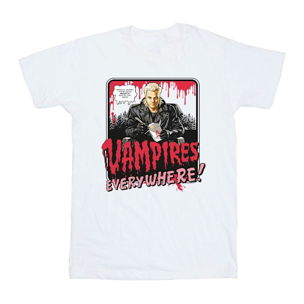 The Lost Boys Herr Vampires Everywhere Bomulls T-shirt 4XL Vit White 4XL