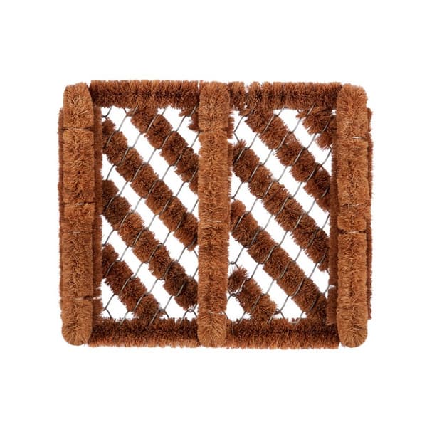 Groundsman Boot Scraper Mat 36cm x 33cm Brun Brown 36cm x 33cm