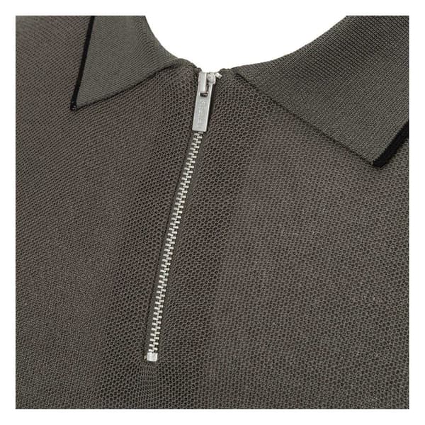 Firetrap Herr Stickad Regular Kortärmad Pikétröja S Grön Green S