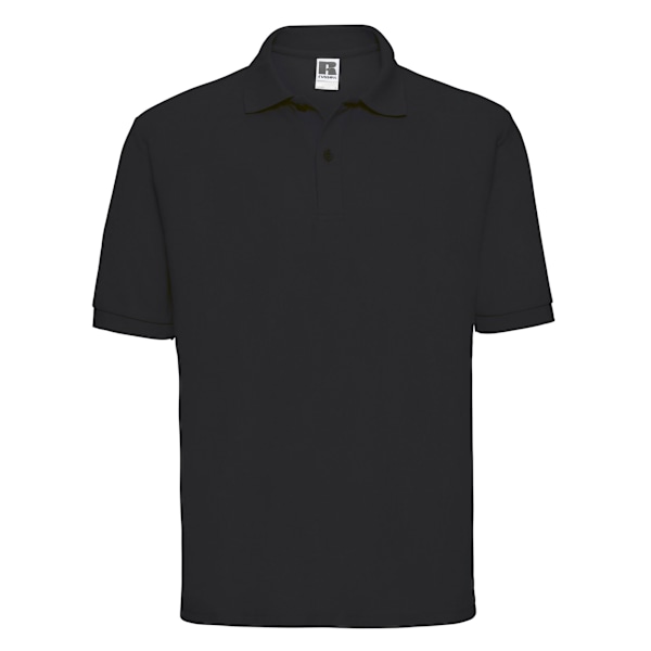 Russell Herr Poloshirt i Bomullspolyester XXL Svart Black XXL