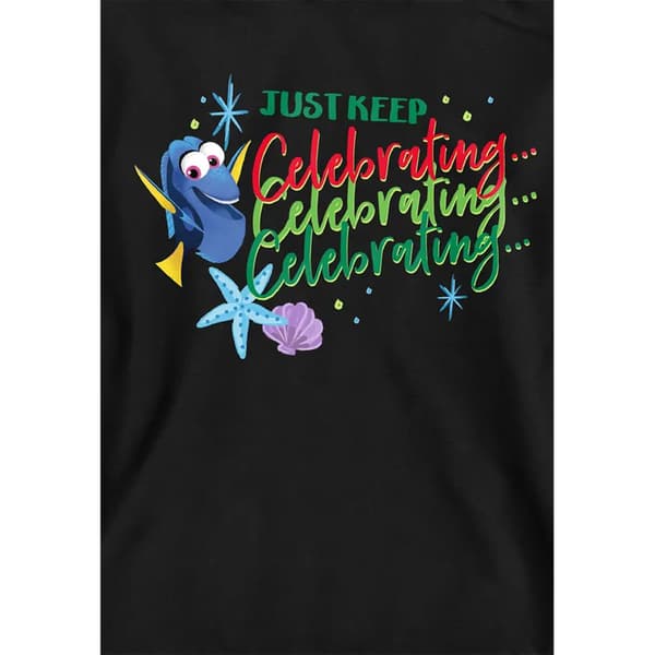 Hitta Nemo Barn/Kids Just Keep Celebrating Dory Jul Black 9-11 Years