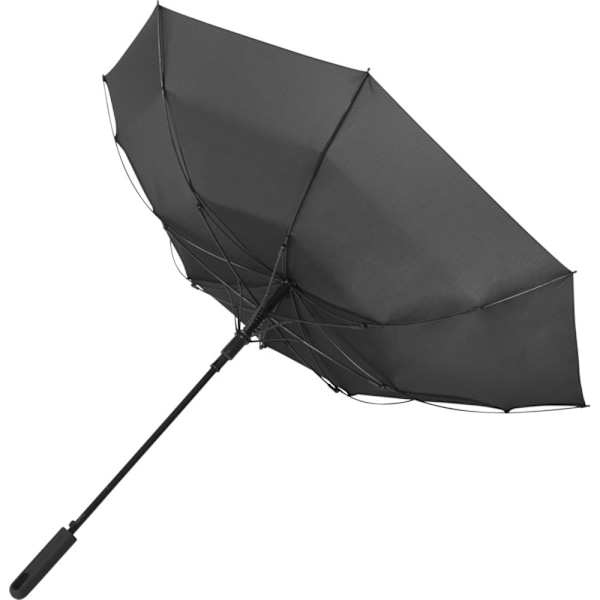 Marksman 23 Tums Automatisk Storm Paraply 81 x 101 cm Solid Solid Black 81 x 101 cm