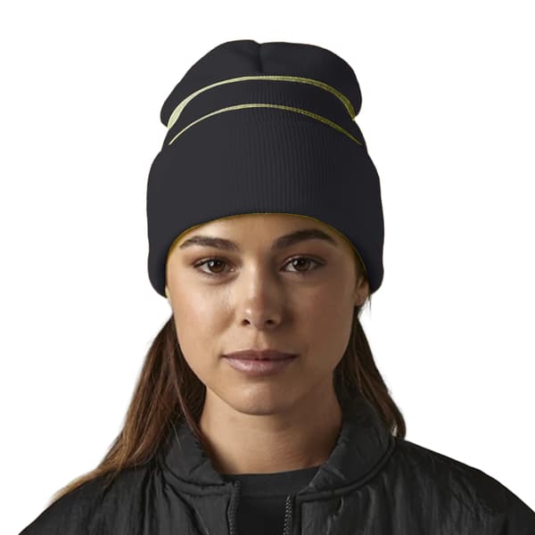 Beechfield Enhanced-Viz Beanie One Size Svart Black One Size