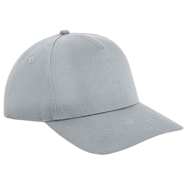 Beechfield Urbanwear 5 Panel Snapback Cap One Size Light Grey Light Grey One Size