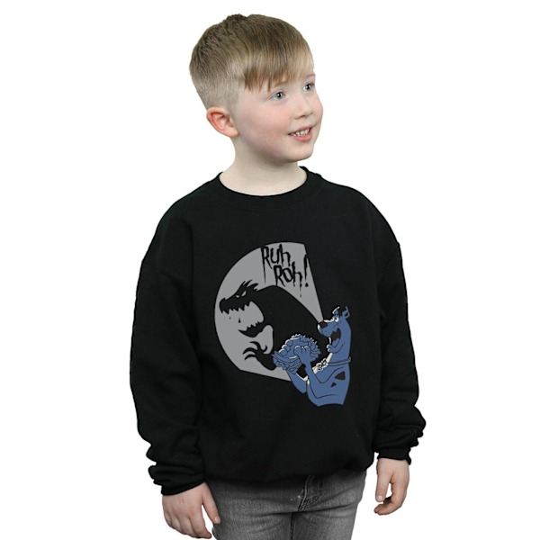 Scooby Doo Boys Ruh Roh Sweatshirt 12-13 år Svart Black 12-13 Years
