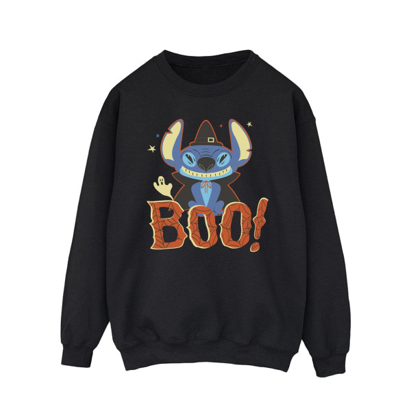 Disney Mens Lilo & Stitch Boo! Sweatshirt M Svart Black M