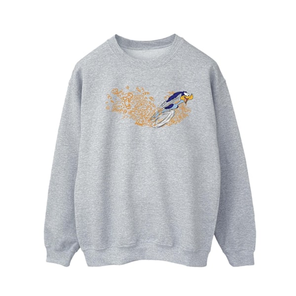Looney Tunes ACME Doodles Road Runner Sweatshirt XXL Sport för män Sports Grey XXL