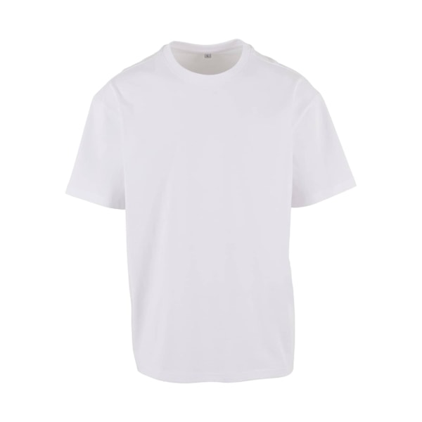 Build Your Brand Unisex Vuxen Bomulls T-shirt Lös Passform L Vit White L