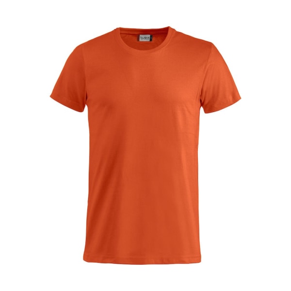Clique Mens Basic T-Shirt L Blood Orange Blood Orange L