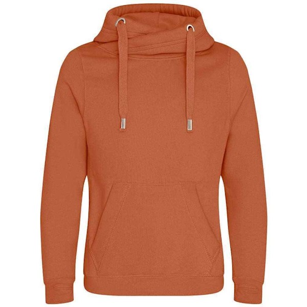 Awdis Unisex Vuxen Cross Neck Hoodie S Ginger Biscuit Ginger Biscuit S