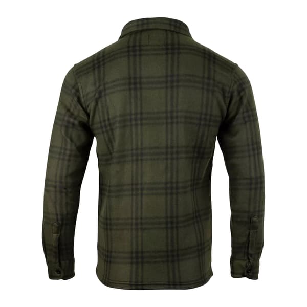 Jack Pyke Herr Rutig Polarfleece Skjorta L Grön Green L