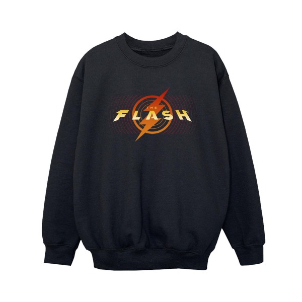 DC Comics Boys The Flash Red Lightning Sweatshirt 9-11 år Bl Black 9-11 Years