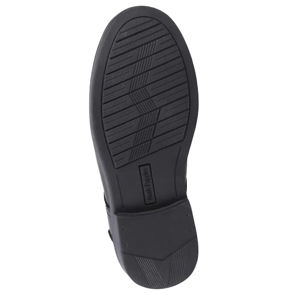 Hush Puppies Boys Tommy Läderskolskor 7 UK Barn Svart Black 7 UK Child