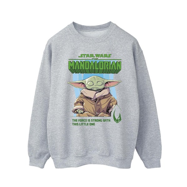Star Wars The Mandalorian The Force Is Strong Sweatshirt M Sports Grey M