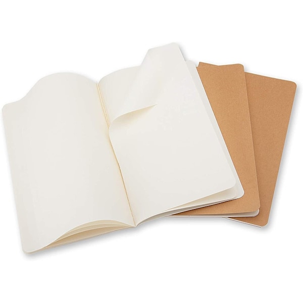 Moleskine Cahier Plain Journal One Size Kraft Brown Kraft Brown One Size